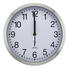 WANDUHR 30 cm - Silberfarben/Weiß, Basics, Glas/Kunststoff (30cm) - Boxxx WANDUHR 30 cm - Silberfarben/Weiß, Basics, Glas/Kunststoff (30cm) - Boxxx