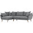 WOHNLANDSCHAFT in Textil Grau - Naturfarben/Grau, Design, Holz/Textil (170/267cm) - Carryhome WOHNLANDSCHAFT in Textil Grau - Naturfarben/Grau, Design, Holz/Textil (170/267cm) - Carryhome