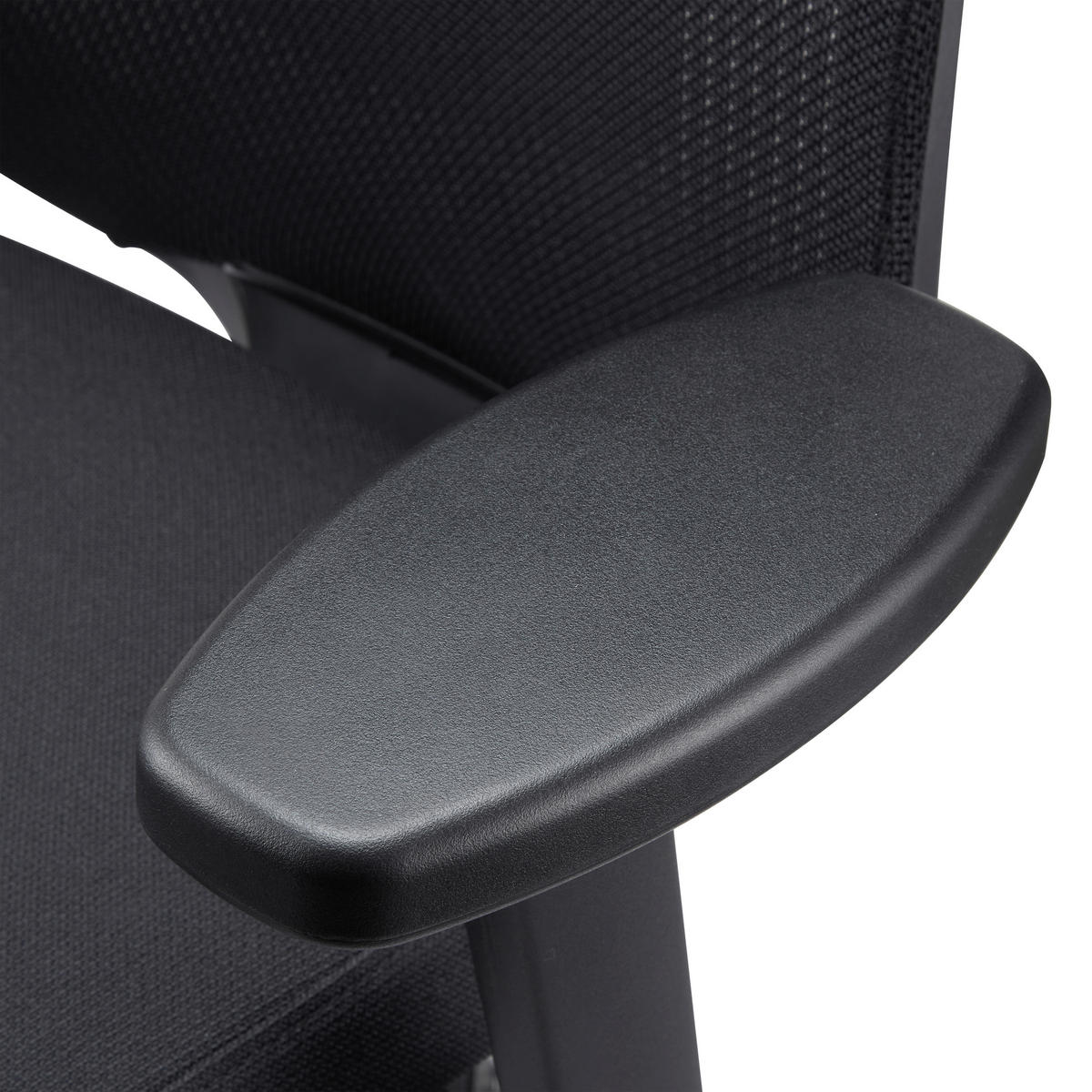 DREHSTUHL  in Flachgewebe Schwarz  - Schwarz, MODERN, Kunststoff/Textil (71/131/66cm) - MID.YOU