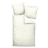POSTELJNINA Milano 135/200 cm mako saten naravne barve  - naravne barve, Basics, tekstil (135/200cm) - Janine