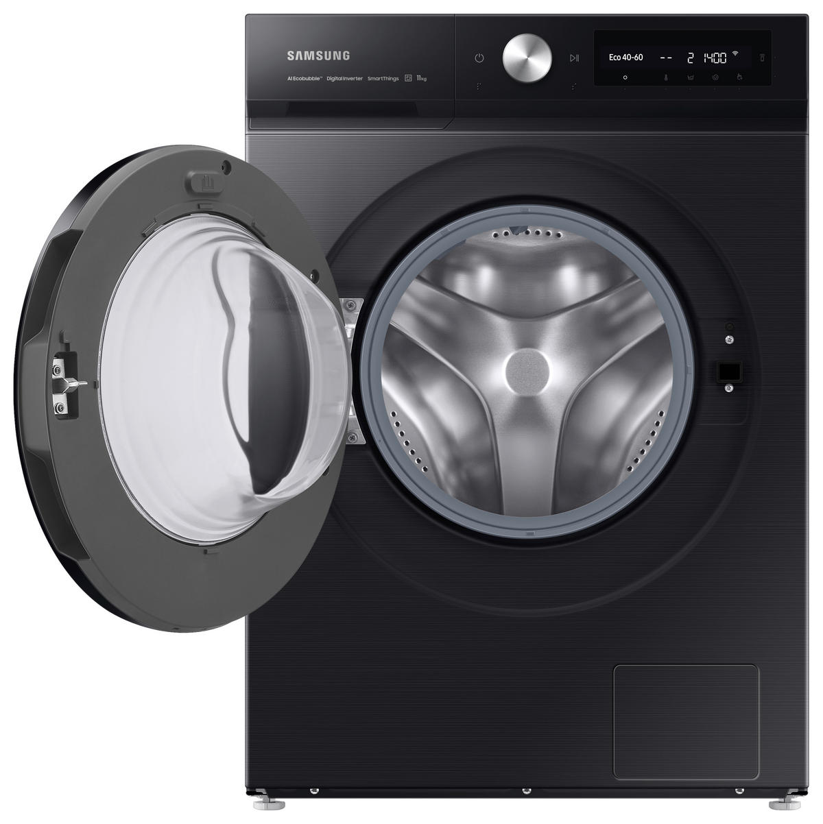 WASCHMASCHINE WW11BB744AGBS5   - Schwarz, Basics, Metall (85/60/65cm) - Samsung