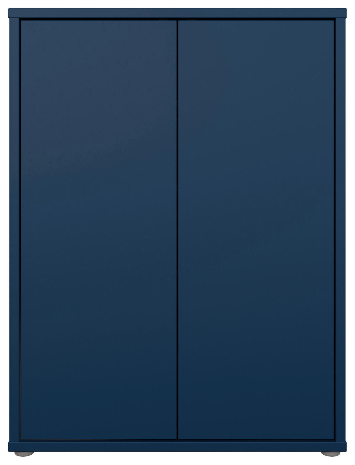 SCHUHSCHRANK Dunkelblau  - Dunkelblau/Grau, MODERN, Holzwerkstoff/Kunststoff (74,5/99,1/34,9cm) - Modern Living