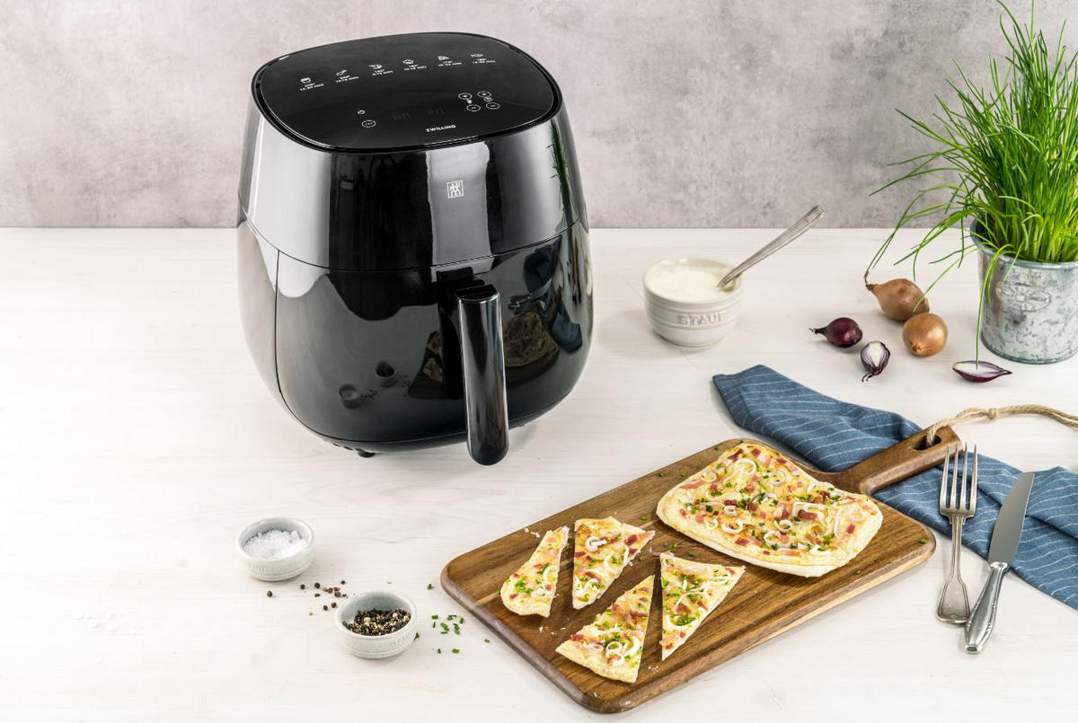 HEIßLUFTFRITTEUSE ZWILLING ENFINIGY 4 L  - Schwarz, Basics, Kunststoff - Zwilling