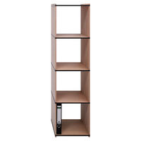 AKTENREGAL Buchefarben  - Buchefarben, MODERN, Holzwerkstoff/Kunststoff (35/140/35cm) - Tojo