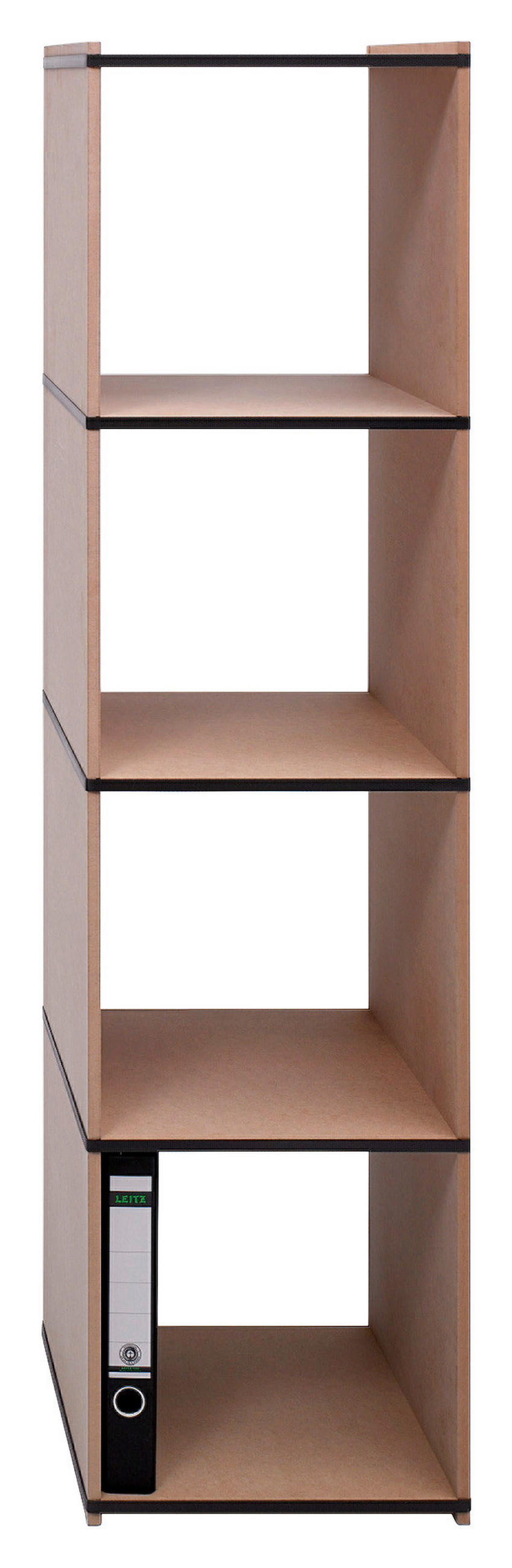 AKTENREGAL Buchefarben  - Buchefarben, MODERN, Holzwerkstoff/Kunststoff (35/140/35cm) - Tojo