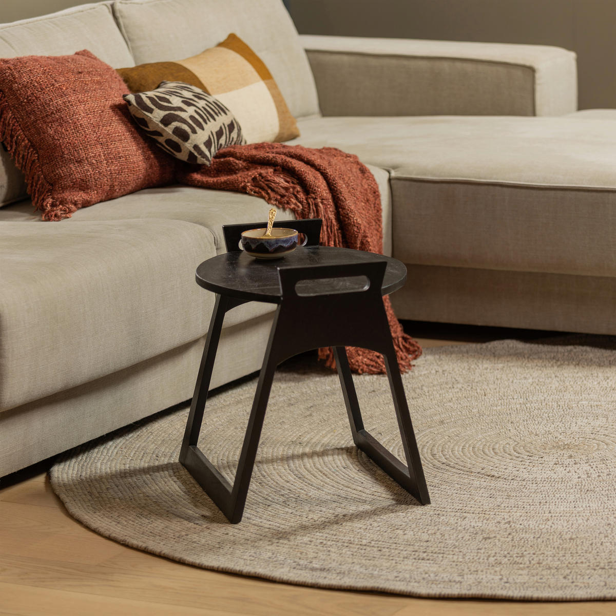 TEPPICH 200/200 cm Utopia Naturfarben  - Naturfarben, Design, Textil (200/200cm) - Livetastic