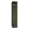 KORPUS ORMARA ZA ODEĆU  antracit  45,6/242,2/56,5 cm    - antracit, Konvencionalno, pločasti materijal (45,6/242,2/56,5cm) - Hom`in
