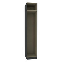 KORPUS ORMARA ZA ODEĆU  antracit  45,6/242,2/56,5 cm    - antracit, Konvencionalno, pločasti materijal (45,6/242,2/56,5cm) - Hom`in