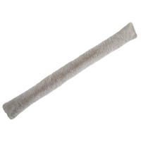 ZUGLUFTSTOPPER - Hellgrau, Basics, Textil (11/95cm) - Boxxx