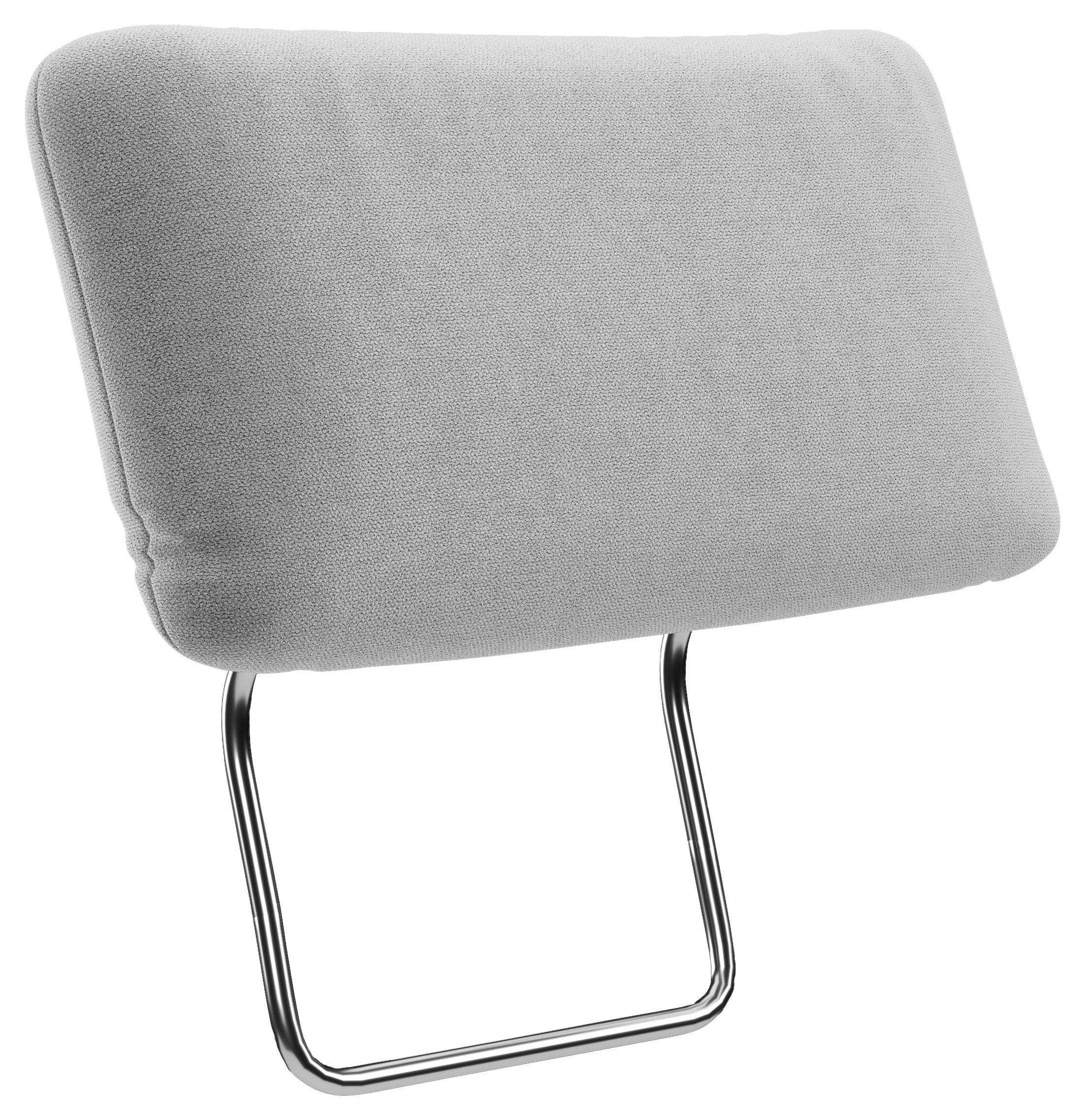 OPĚRKA HLAVY, 50/25/12 cm,  - světle šedá, Moderní, textil (50/25/12cm) - Sit & More