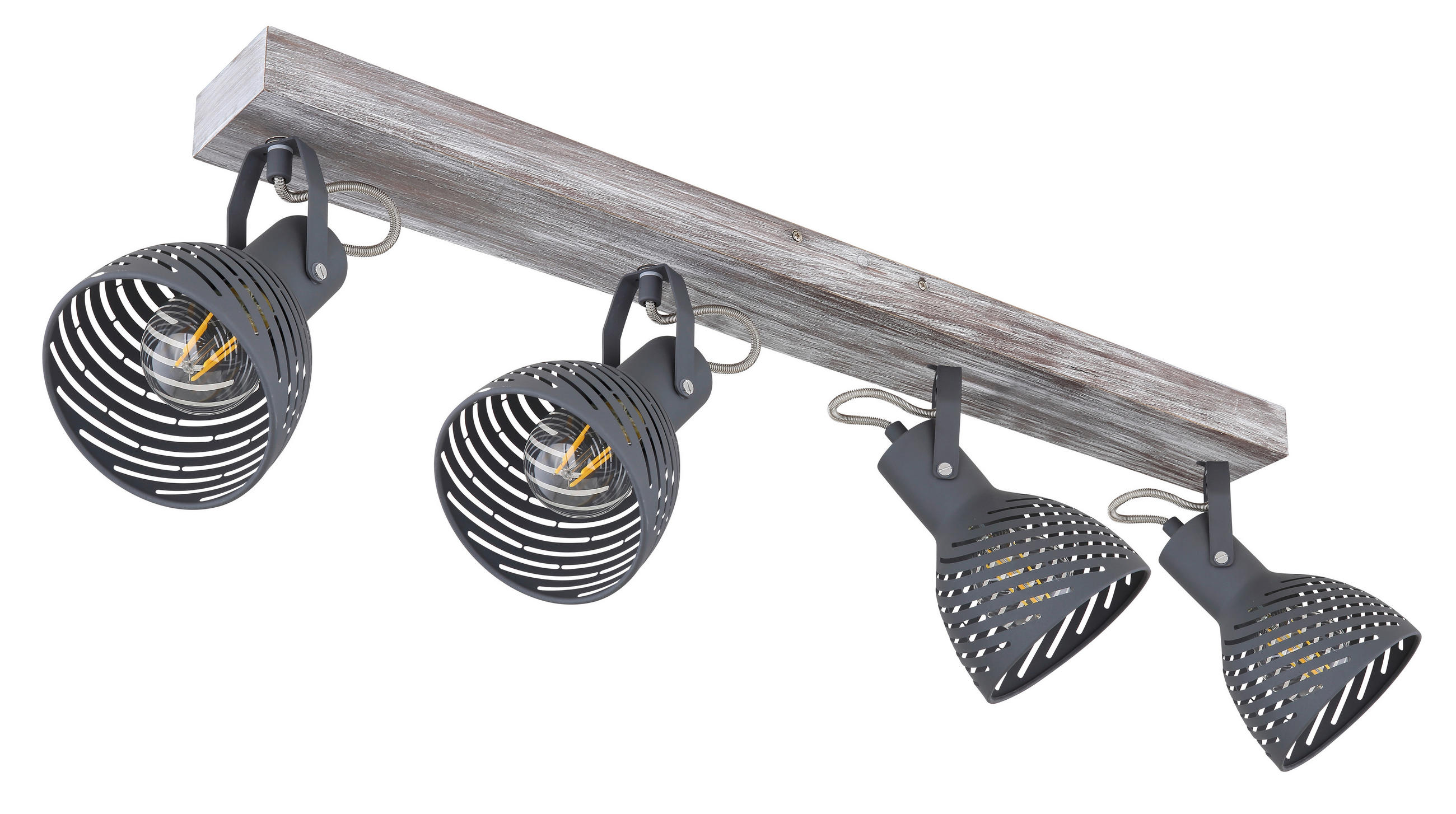 SPOTLIGHT 80/12,5/25 cm   - vit/blå, Basics, metall/trä (80/12,5/25cm) - Globo