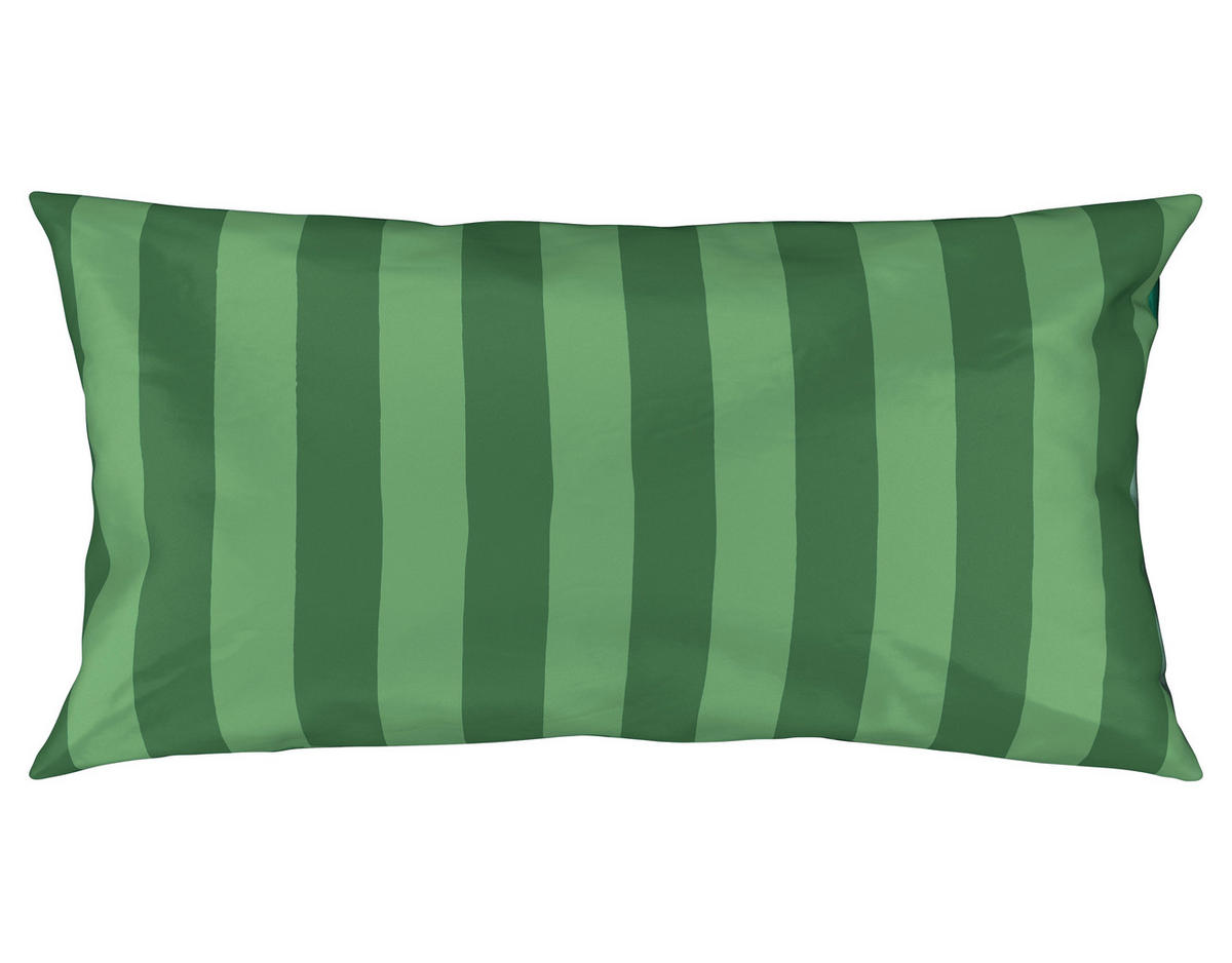 KISSENHÜLLEN-SET Dobby 40/80 cm  - Grün, KONVENTIONELL, Textil (40/80cm) - Ambiente
