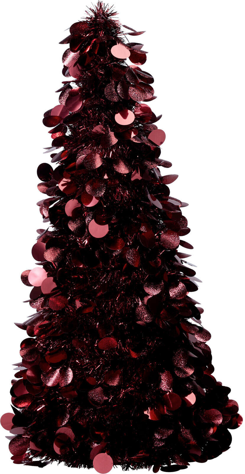 DEKOWEIHNACHTSBAUM - Rot, LIFESTYLE, Kunststoff (21.7/21.7/60cm)
