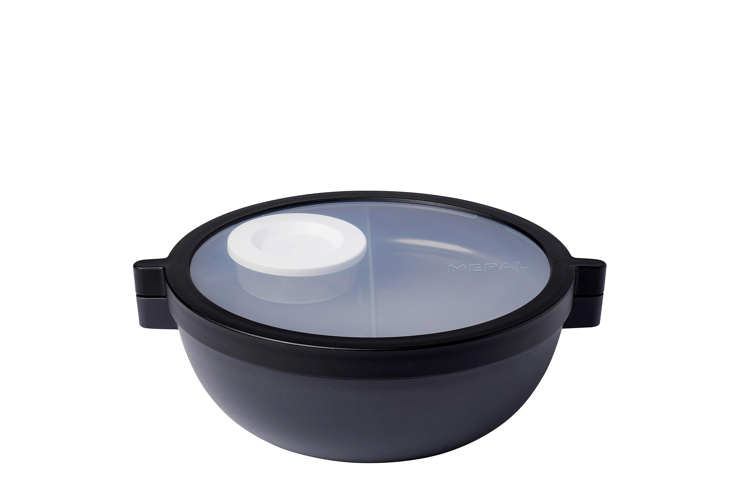 CUTIE JAPONEZĂ BENTO  1.5 l  - negru/transparent, Konventionell, plastic (24/20.7/8,5cm) - Mepal