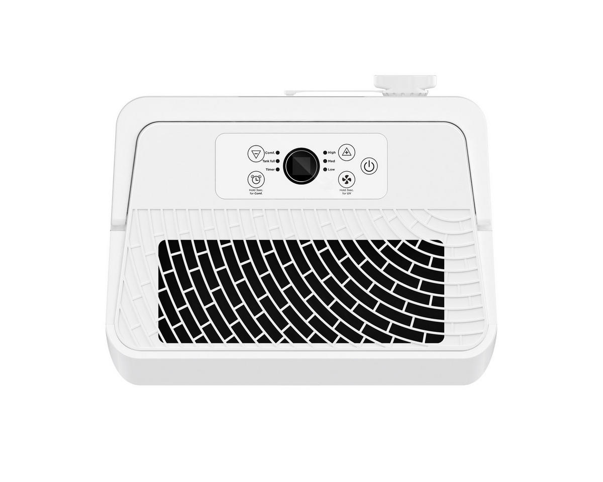 LUFTENTFEUCHTER - Weiß, Basics, Kunststoff/Metall (22,8/31/50cm) - Nabo