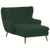 XXL-SESSEL in Cord Dunkelgrün  - Dunkelgrün, Design, Holz/Textil (120/101/165cm) - Stylife