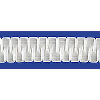 BEHÚZÓSZALAG  - fehér, Basics, textil (5cm)