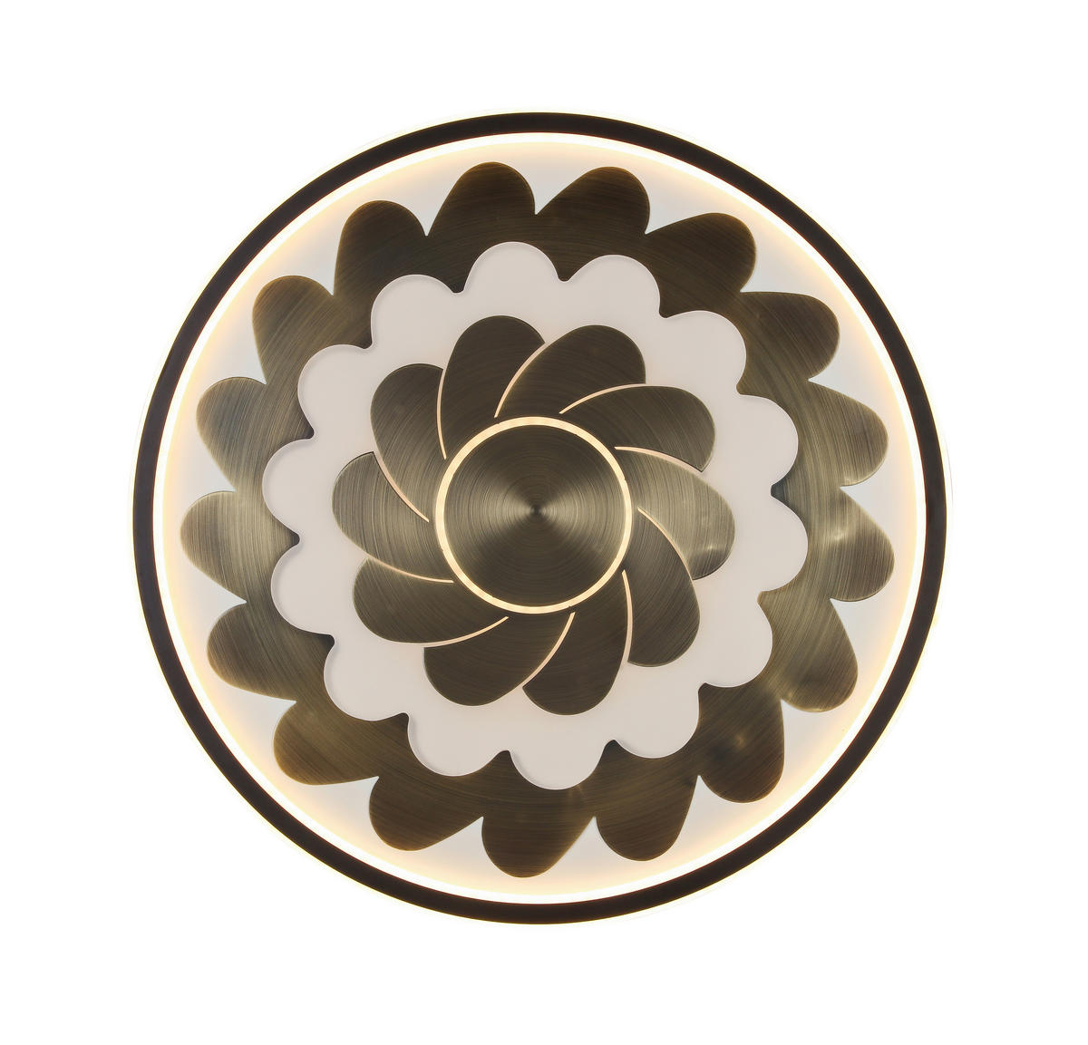 STROPNÉ LED SVIETIDLO, 58/5,5 cm  - čierna/biela, Lifestyle, kov/plast (58/5,5cm) - Dieter Knoll