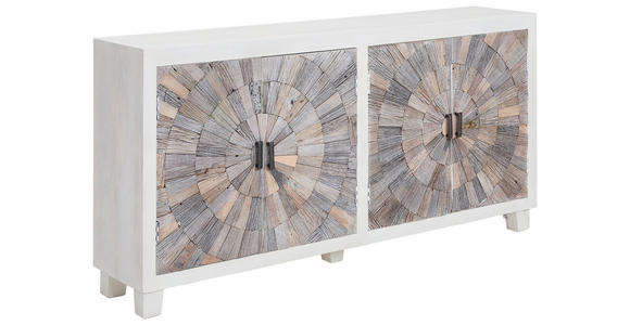 SIDEBOARD in 180/92/40 cm - Weiß, Design, Holz/Holzwerkstoff (180/92/40cm) - Ambia Home