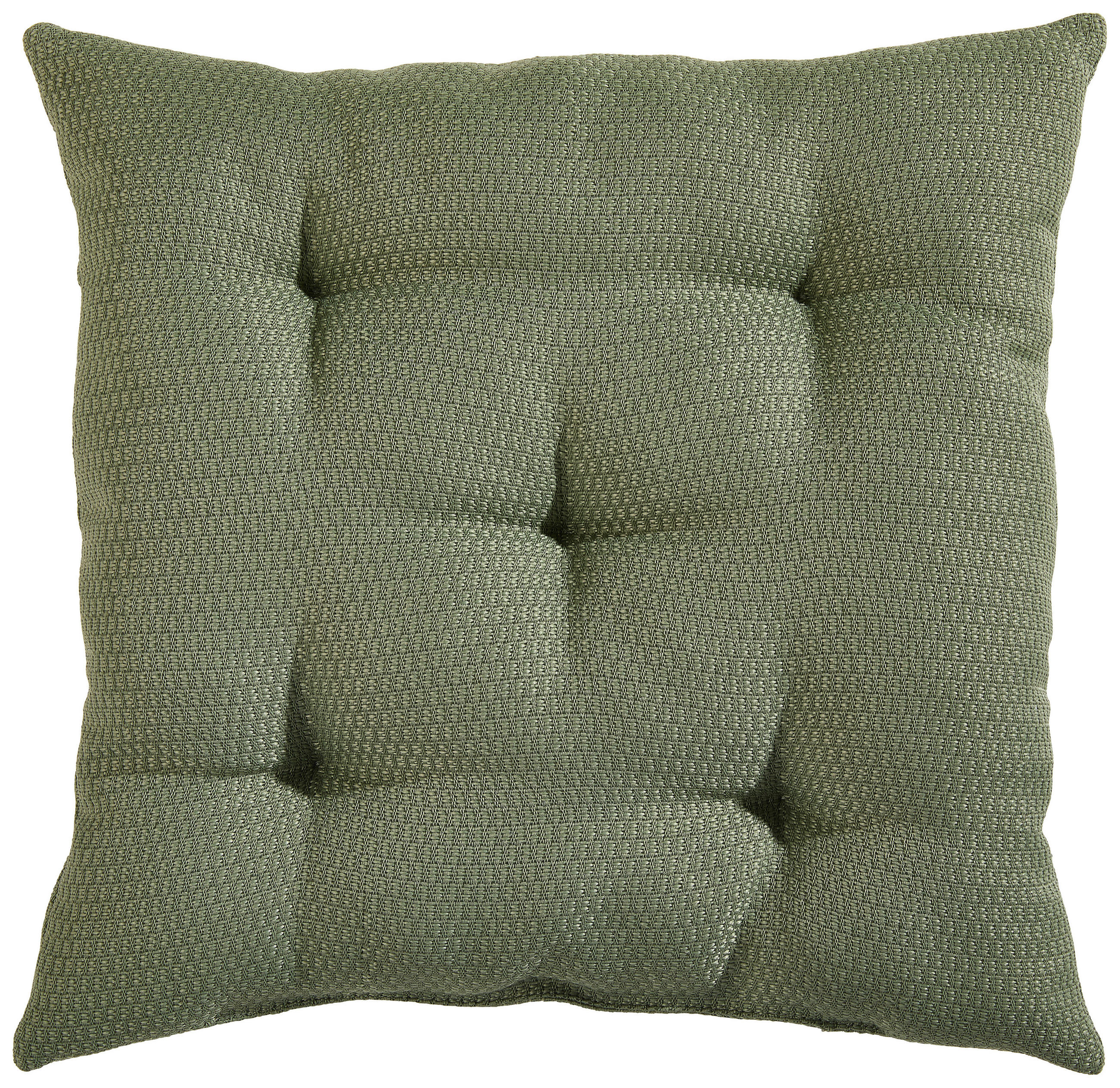 PODUŠKA NA SEDENIE, 40/40 cm - zelená, textil (40/40cm) - Ambia Garden