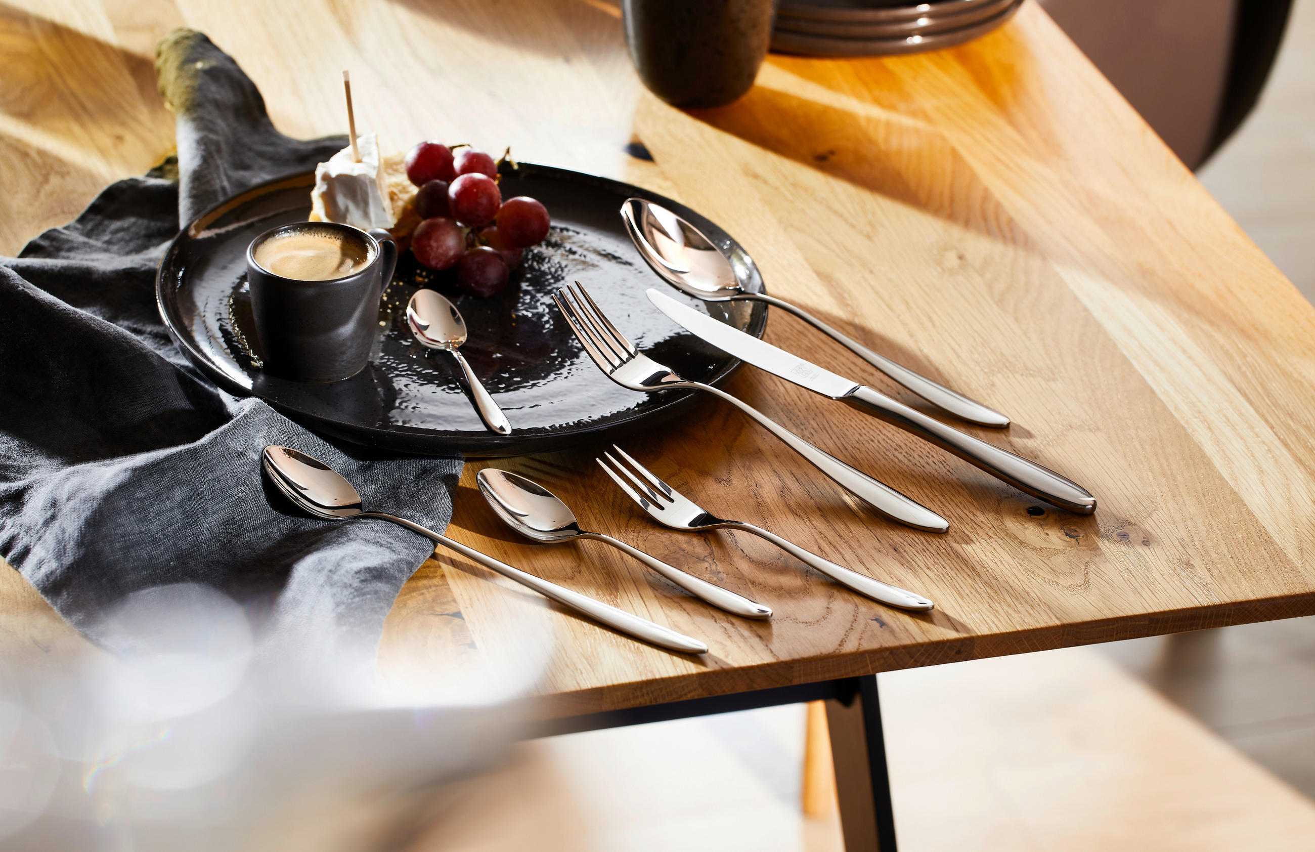 BESTECKSET Beverly 42-teilig Edelstahl  - Silberfarben, Basics, Metall - Zwilling