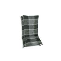 SESSELAUFLAGENSET Karo  - Grau, Basics, Textil (50/9/120cm)