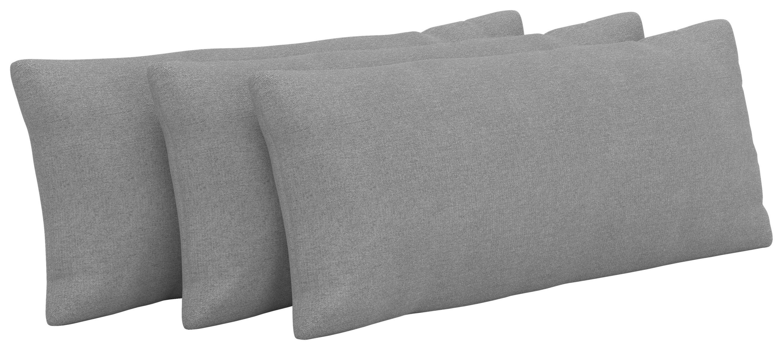 Sit & More Nierenkissen Grau 65x25 cm