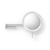 WANDSPIEGEL 38/26,3/7,5 cm    in  - Edelstahlfarben, Basics, Metall (38/26,3/7,5cm) - Zack