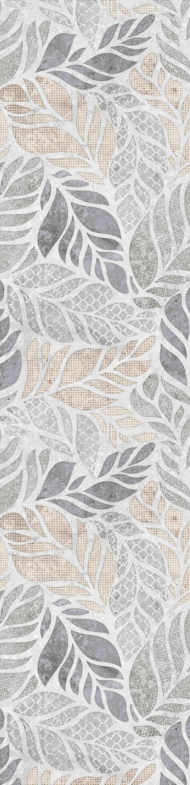 PANELOVÝ ZÁVĚS, 60/260 cm - šedá, Natur, textil (60/260cm)