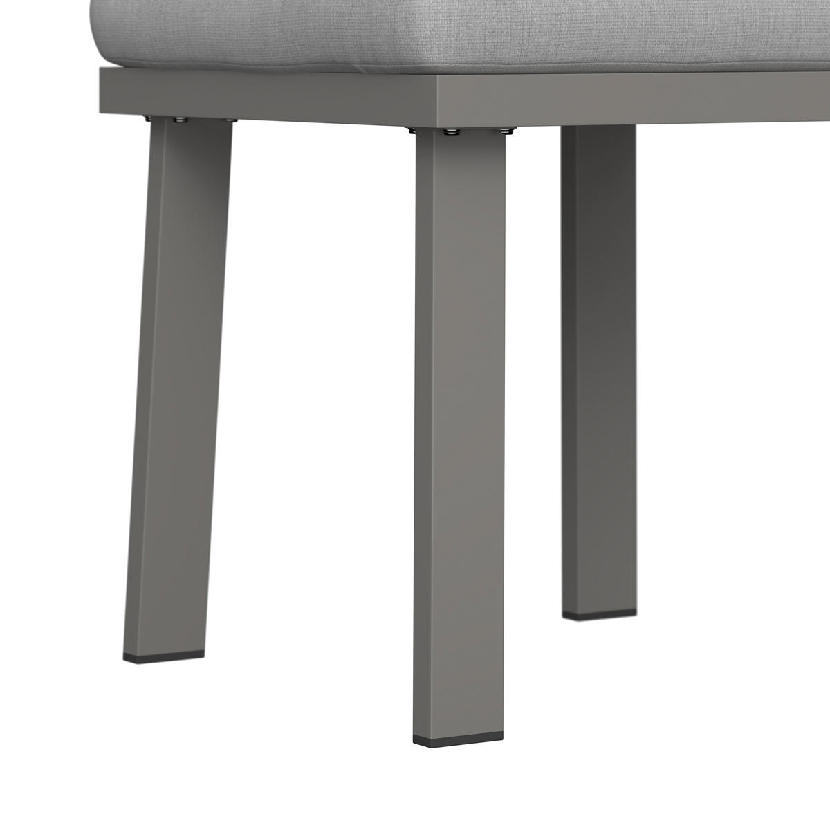 DINING-LOUNGESET  - Taupe, MODERN, Textil/Metall (179/76/75cm) - Ambia Garden