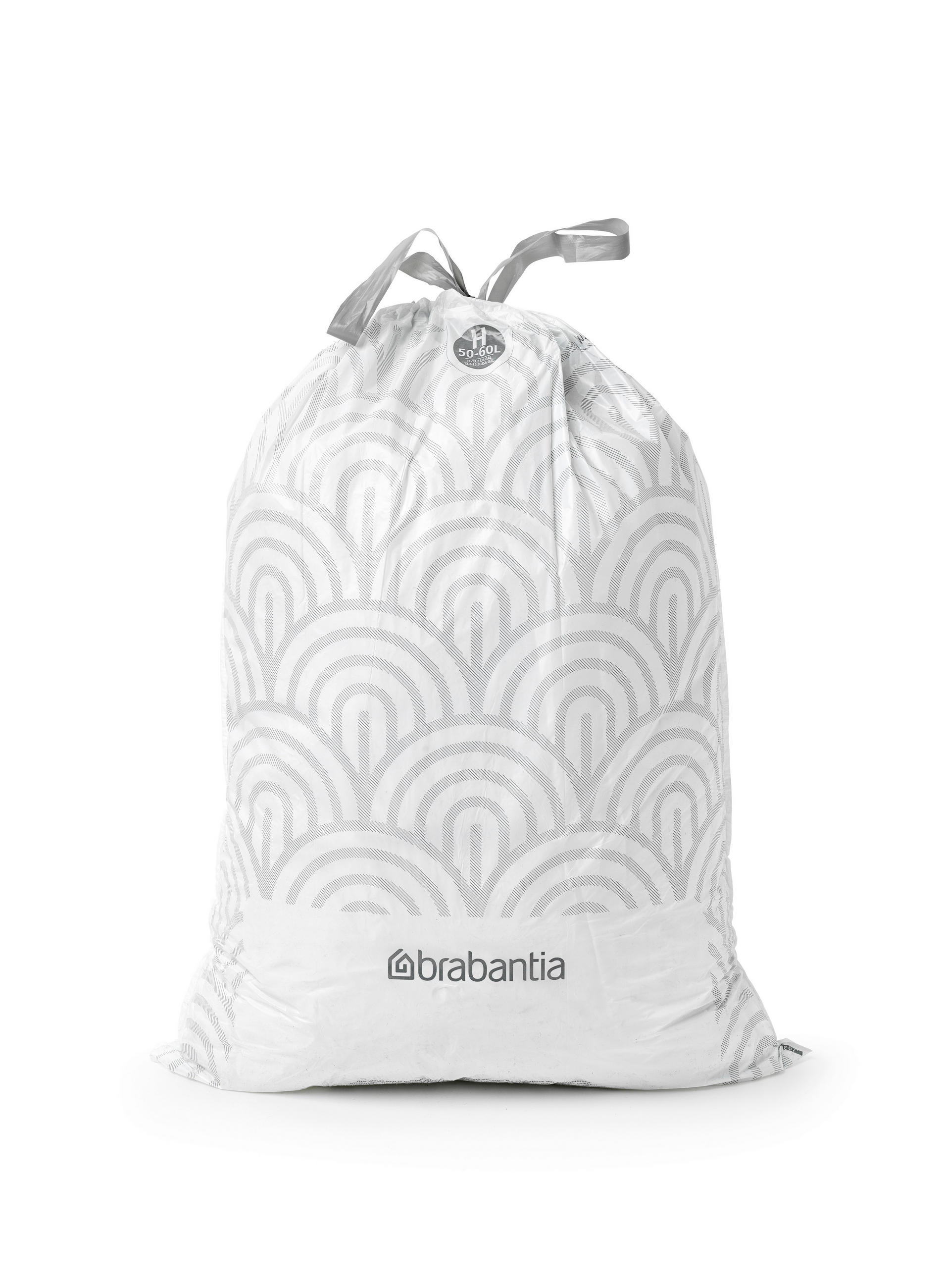 SZEMETESZSÁK  - fehér, Basics, műanyag (50l) - Brabantia