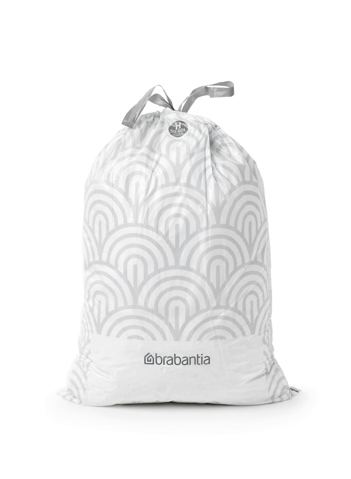 SZEMETESZSÁK  - fehér, Basics, műanyag (50l) - Brabantia