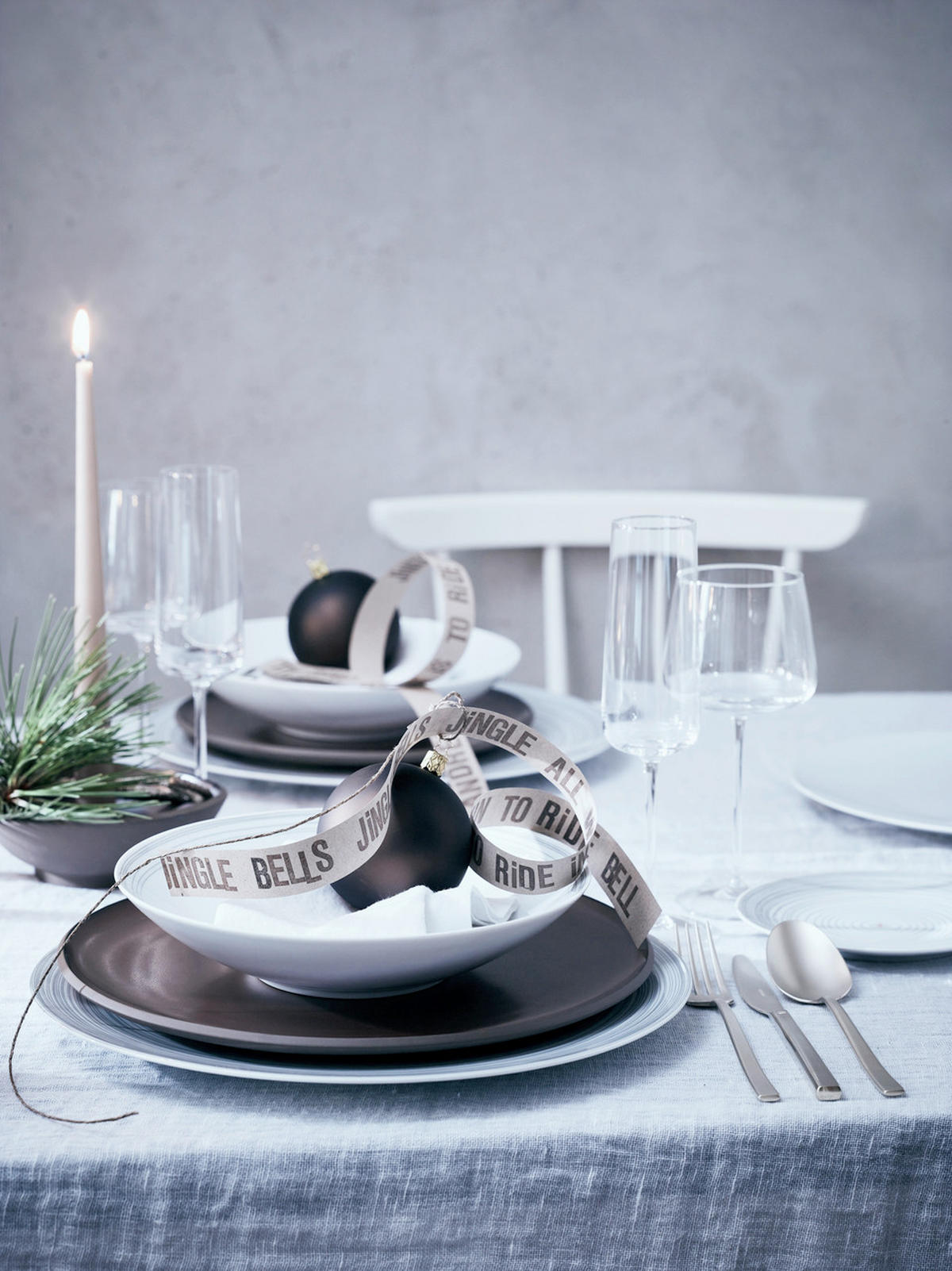 SPEISETELLER Dunkelgrau Junto  - Dunkelgrau, KONVENTIONELL, Keramik (27/26/2,3cm) - Rosenthal