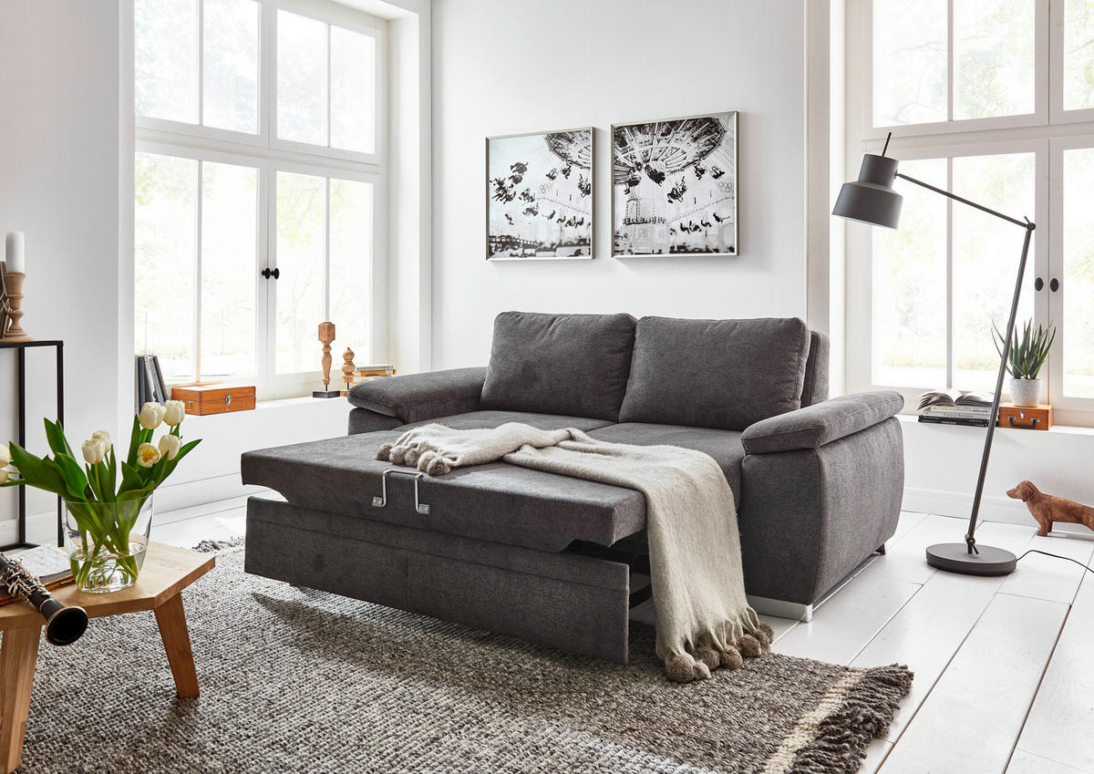 SCHLAFSOFA Türkis  - Türkis, KONVENTIONELL, Holz/Textil (196/90/100cm) - Beldomo Style