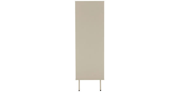 HIGHBOARD  in 80/128/40 cm  - Seidengrau, Design, Holzwerkstoff/Metall (80/128/40cm) - Xora