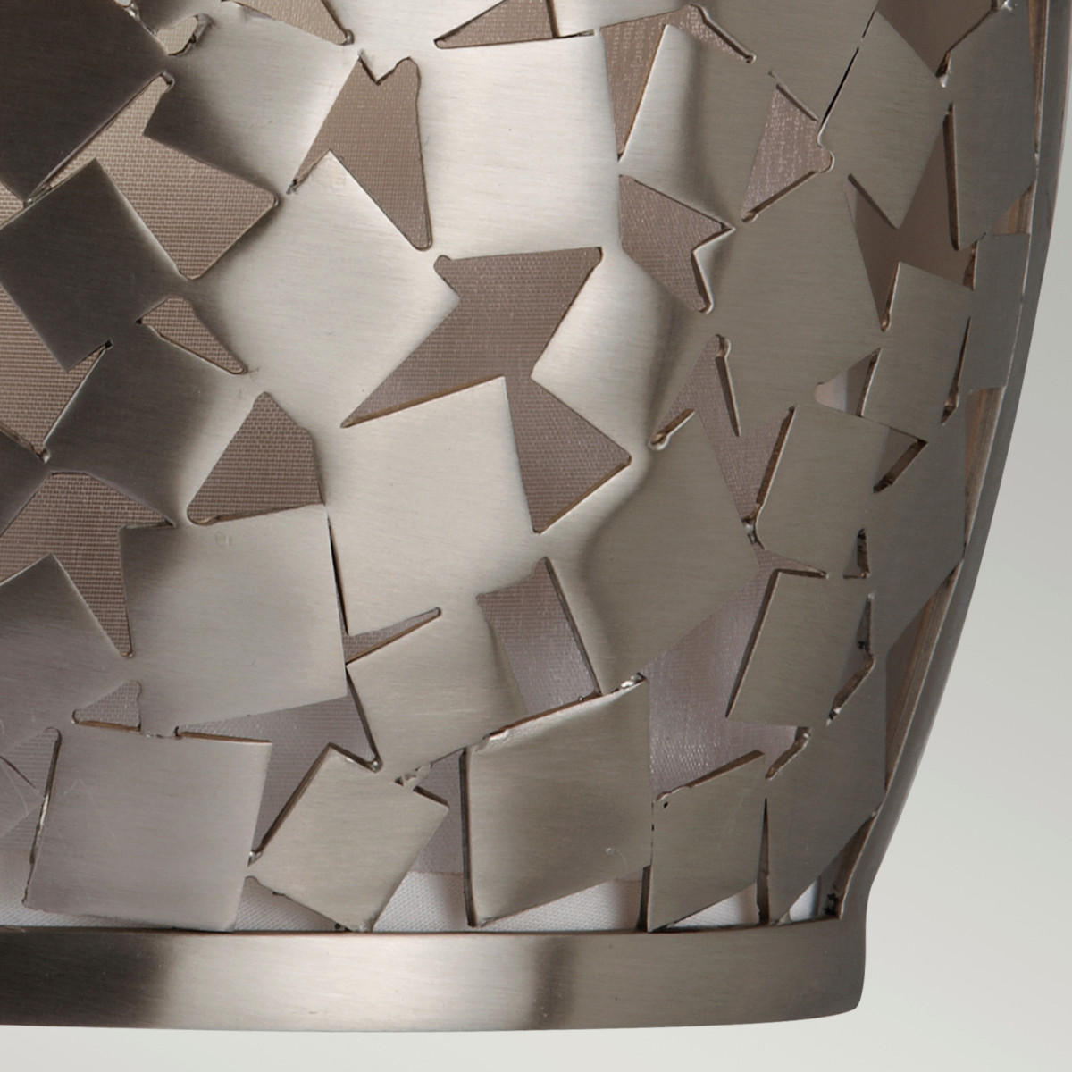 WANDLEUCHTE - Edelstahlfarben, Design, Metall (20.3/20.3/10.2cm) - Elstead Lighting