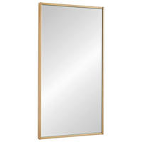 WANDSPIEGEL 43/82/1,5 cm    in rechteckig  - Eichefarben, Basics, Glas/Holz (43/82/1,5cm)