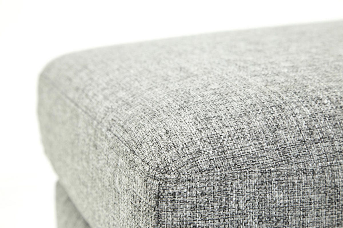 PALL i trä, textil grå  - svart/grå, Design, trä/textil (55/47/45cm) - Best Price