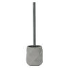 WC-BÜRSTENGARNITUR - Platinfarben/Alufarben, Design, Kunststoff (10,6/39cm) - Kleine Wolke