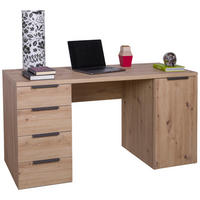 RADNI STO    - Osnovno, metal/pločasti materijal (145,9/75,4/59,6cm) - Carryhome