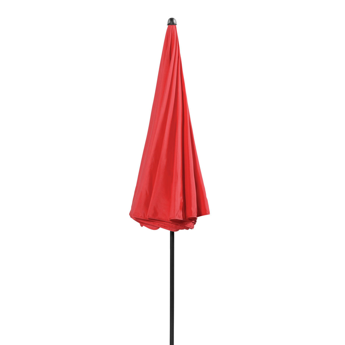 SONNENSCHIRM 200 cm   - Anthrazit/Rot, Basics, Textil/Metall (200cm) - Doppler
