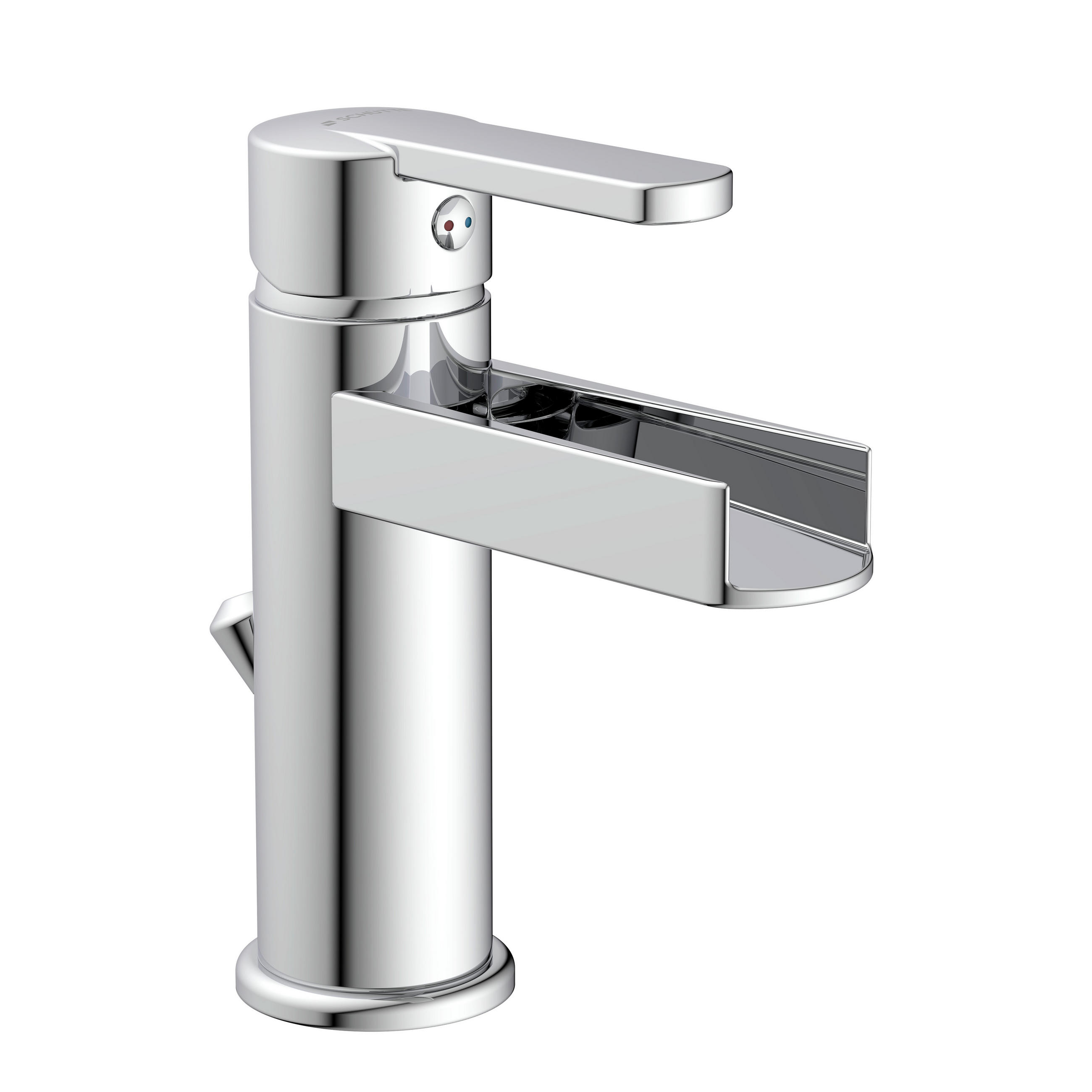 WASCHTISCHARMATUR 26110  - Chromfarben, Basics, Metall (5,0/16/13,5cm) - Schütte