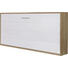 KLAPPBETT 90/200 cm - Eichefarben/Weiß, Design (90/200cm) - Carryhome