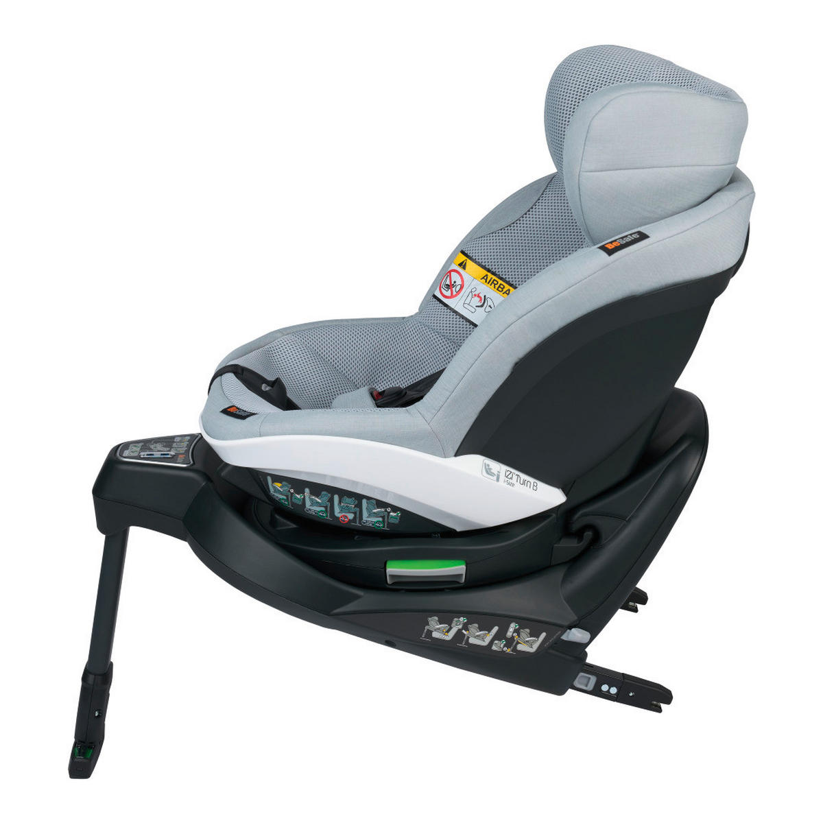 DJEČJA AUTOSJEDALICA  Izi Turn B I-Size  - crna, Basics, tekstil/plastika (16kg) - Besafe