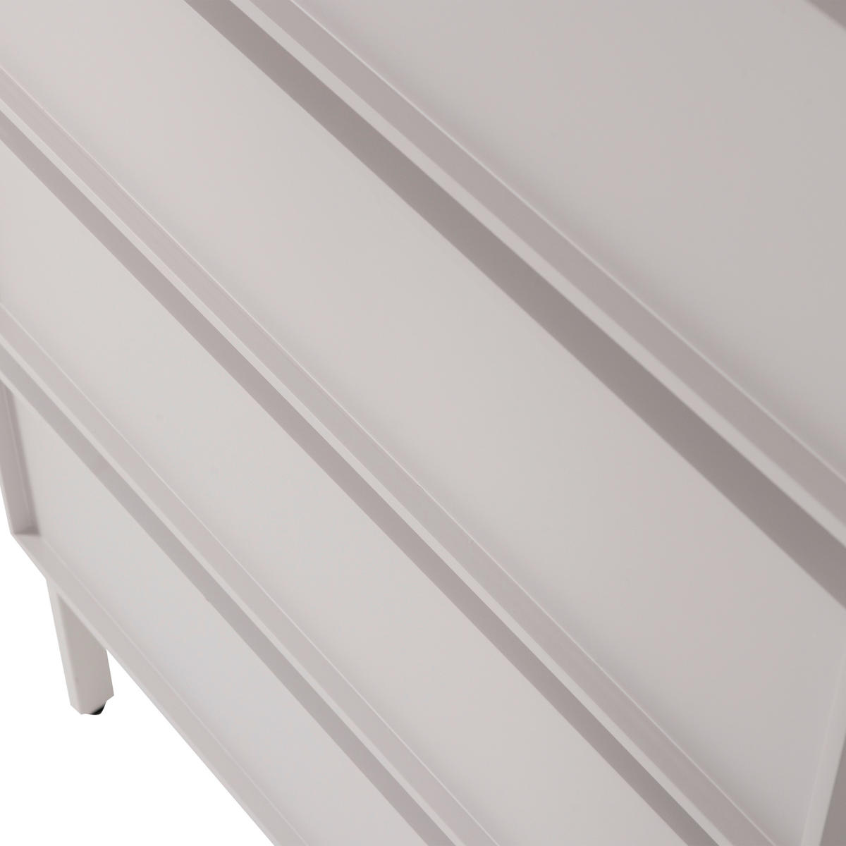 KOMMODE Tours, 120/80/42 cm, 6 Schublade(n)  - Sandfarben, Design, Holzwerkstoff/Metall (120/80/42cm) - Livetastic