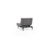 SESSEL Grau - Ulmefarben/Dunkelbraun, Design, Holz/Textil (90/79/115cm) - Innovation