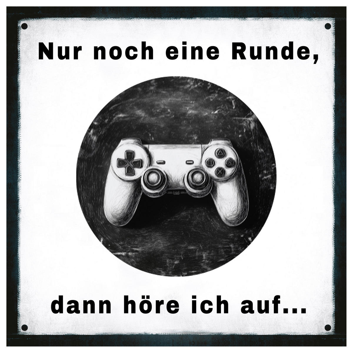 DEKOPANEEL Text  - Multicolor, Basics, Holz (20/20/0,3cm) - Euroart