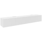 LOWBOARD Newniq  in 240/36,7/45 cm  - Weiß, Design, Holzwerkstoff (240/36,7/45cm) - Hom`in