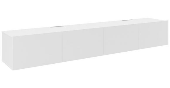 LOWBOARD Newniq  in 240/36,7/45 cm  - Weiß, Design, Holzwerkstoff (240/36,7/45cm) - Hom`in