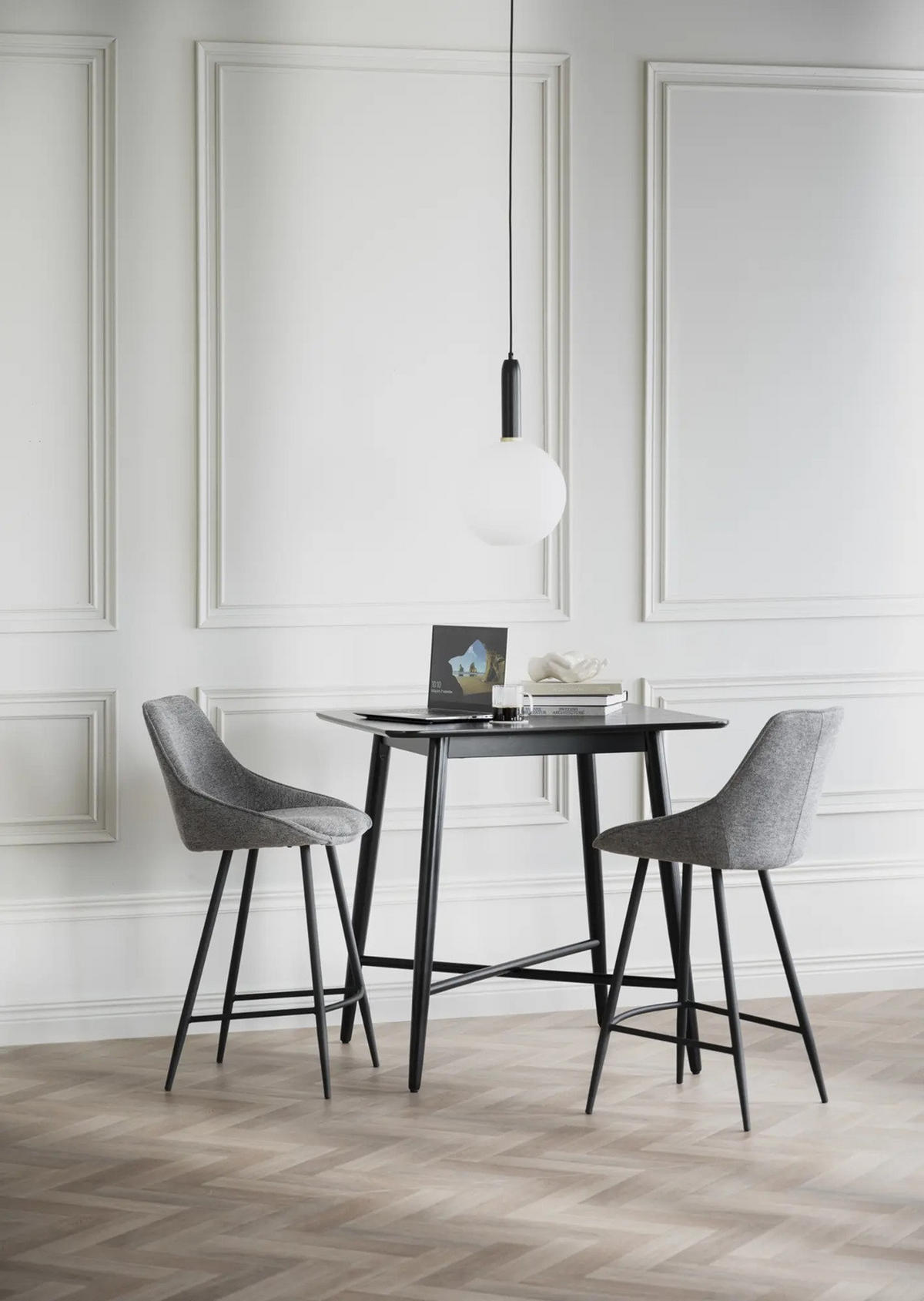 BARBORD i trä  90/90/91 cm  - svart, Design, trä (90/90/91cm) - Rowico